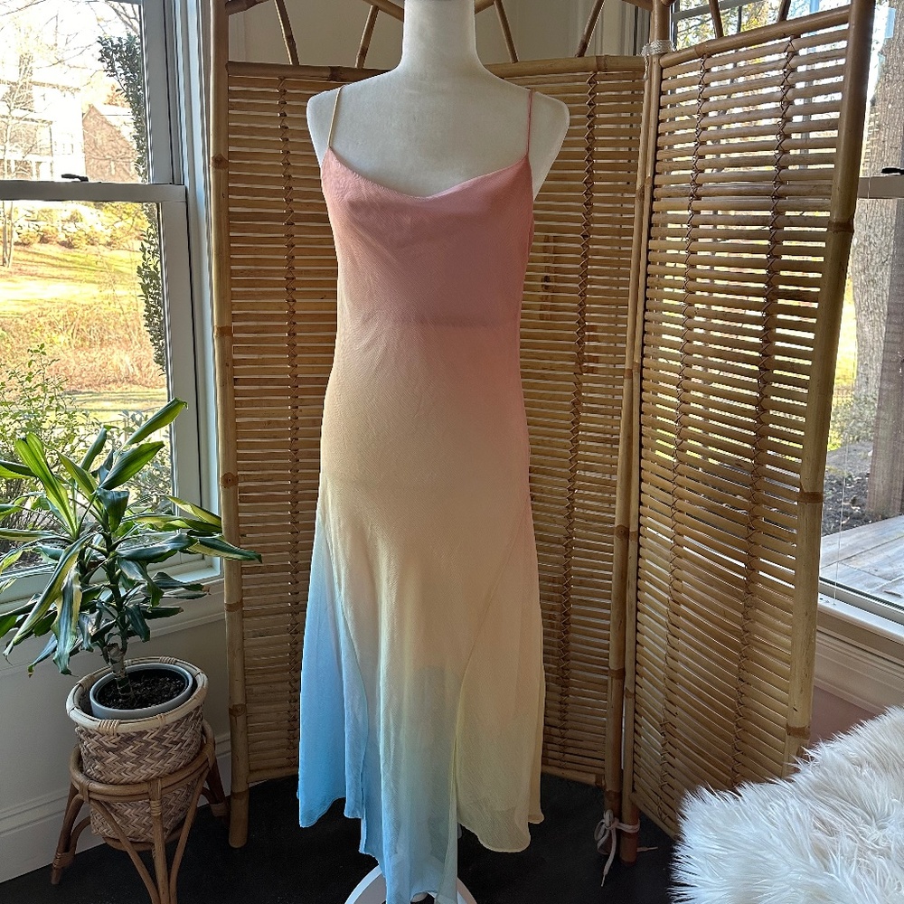 VIntage Giorgio Fiorini Pastel Slip Dress